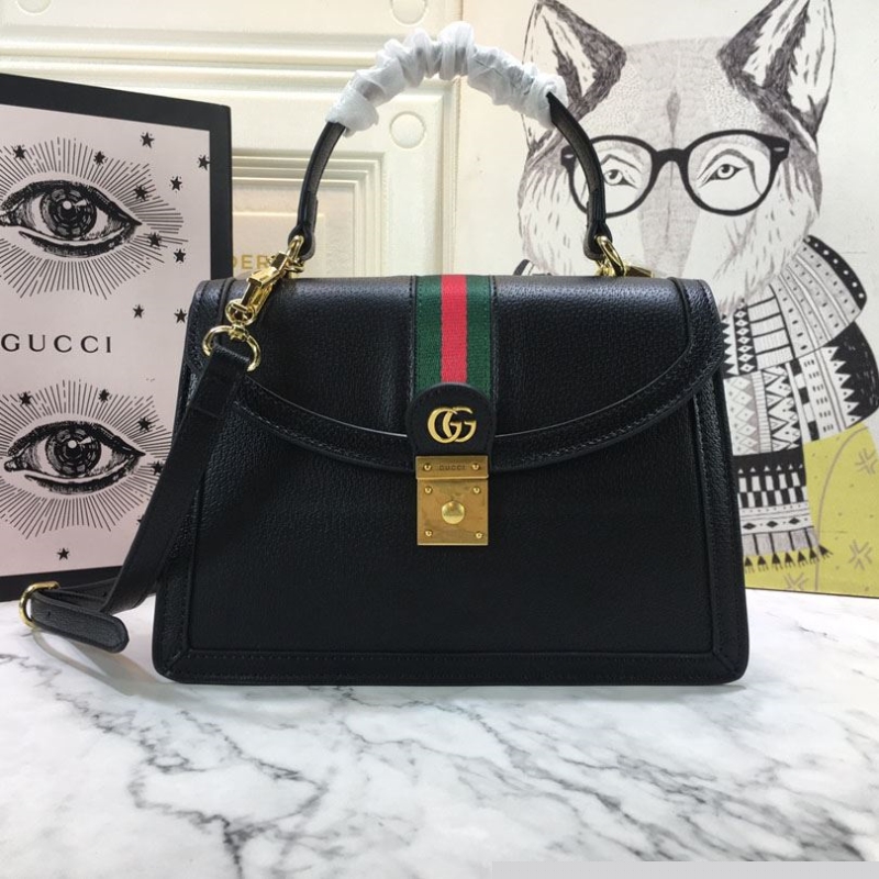 G*u*i top handle bags
